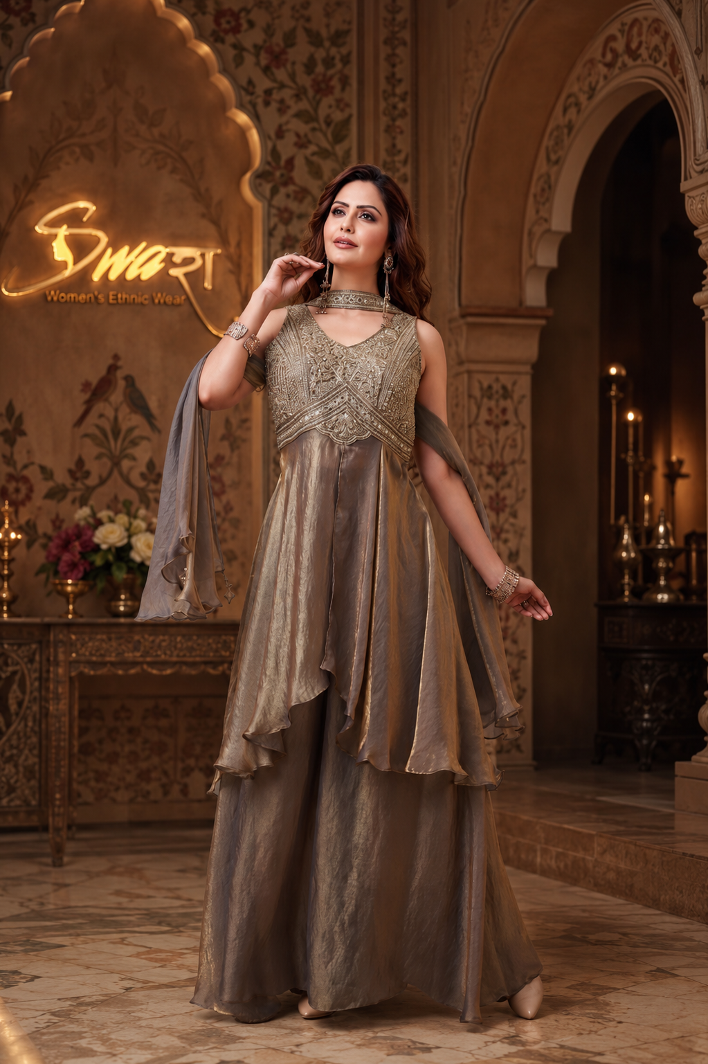 Chanda Straight-Cut Suit